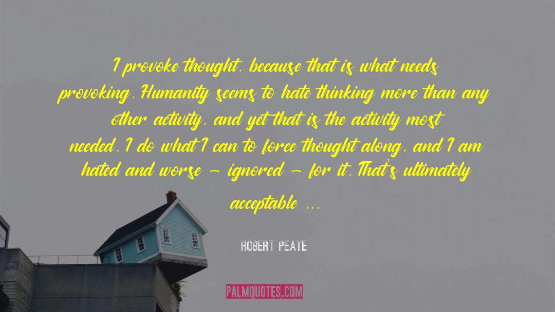 Writing Dialogue quotes by Robert Peate