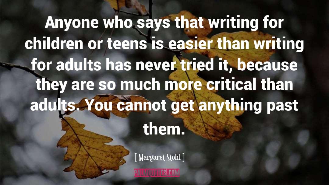 Writing For Children quotes by Margaret Stohl