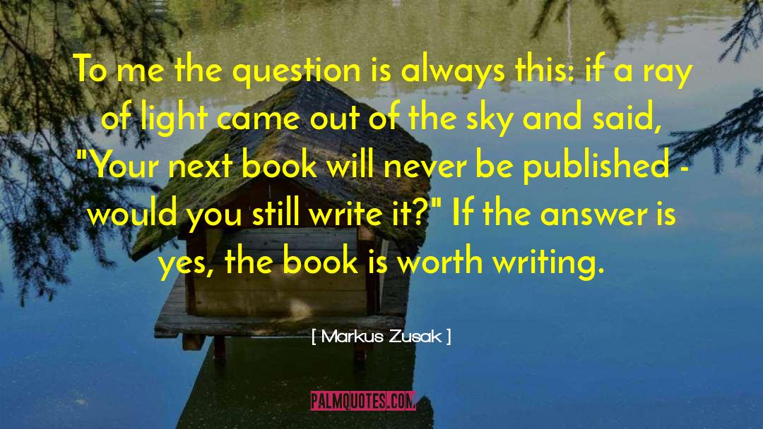 Writing Genre quotes by Markus Zusak