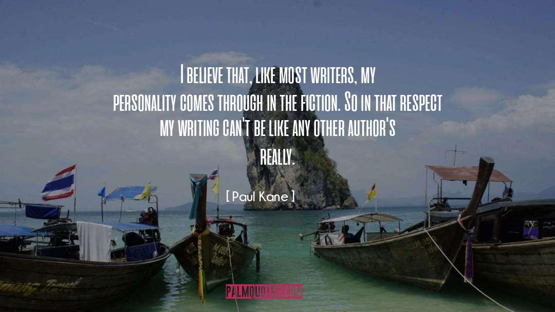 Writing Goals quotes by Paul Kane