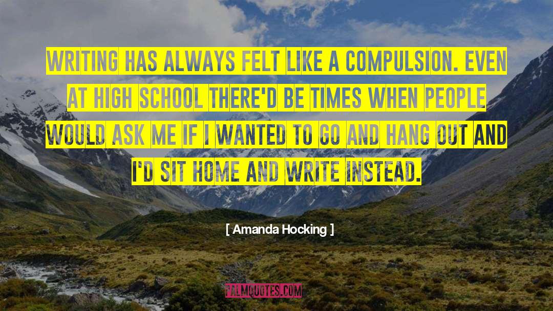 Writing Help quotes by Amanda Hocking