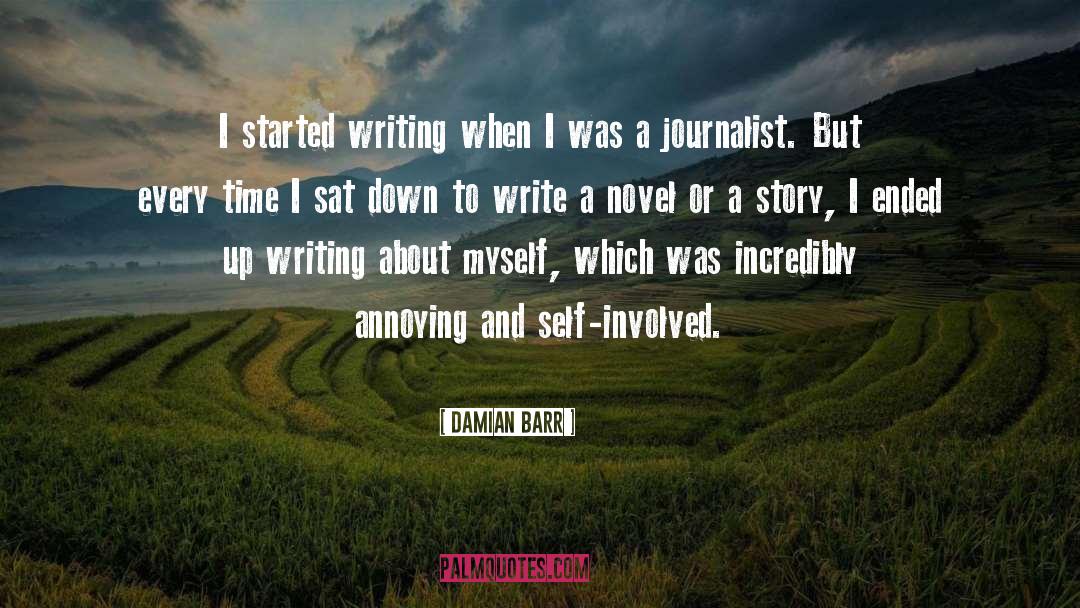 Writing Humor quotes by Damian Barr