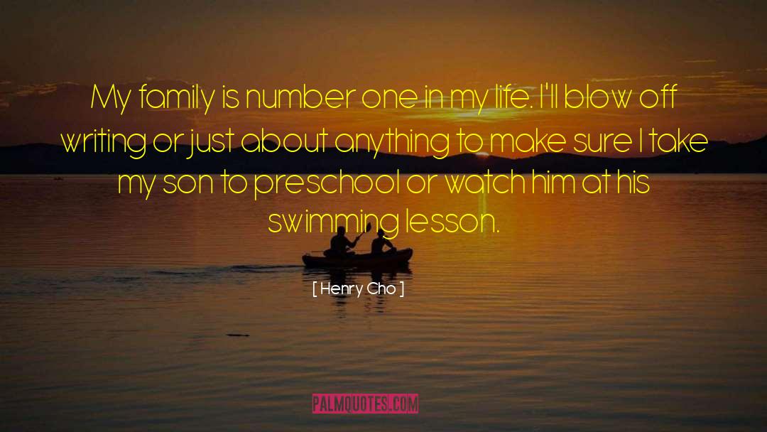 Writing In Life quotes by Henry Cho