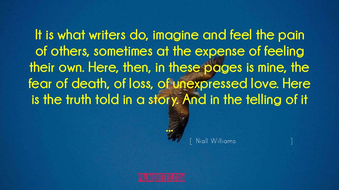 Writing In Life quotes by Niall Williams