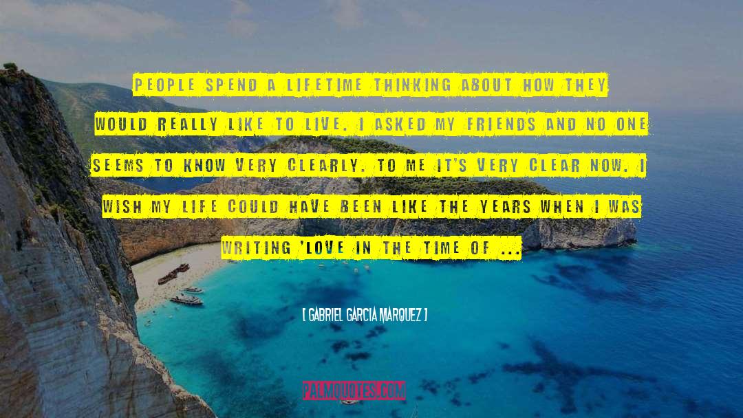 Writing Love quotes by Gabriel Garcia Marquez