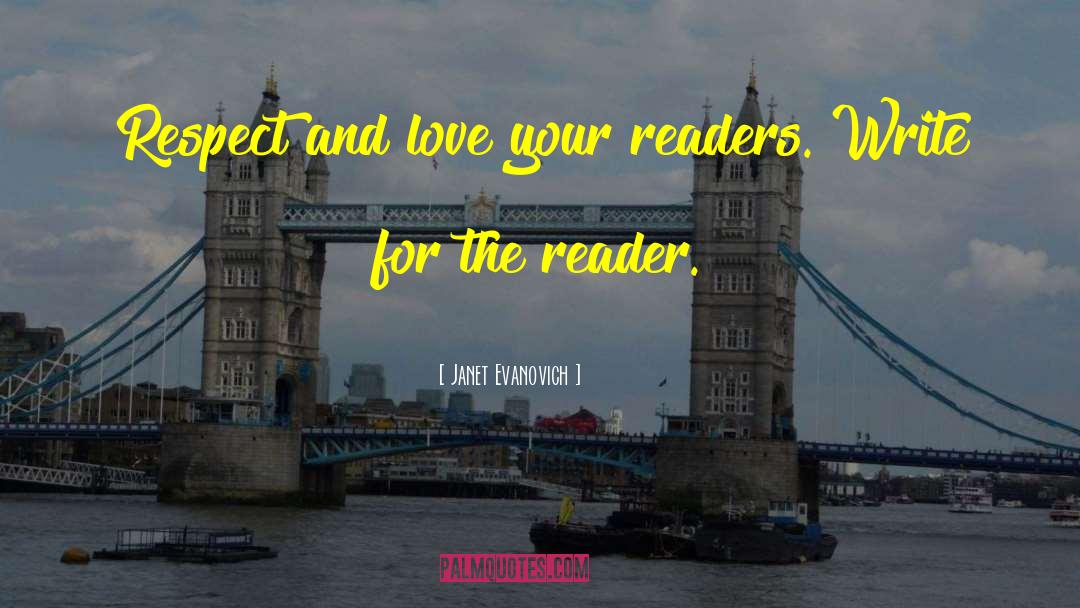Writing Love quotes by Janet Evanovich