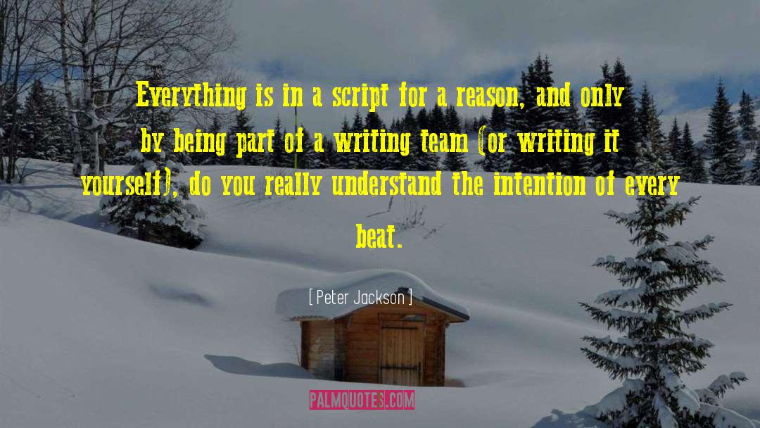 Writing Mindset quotes by Peter Jackson