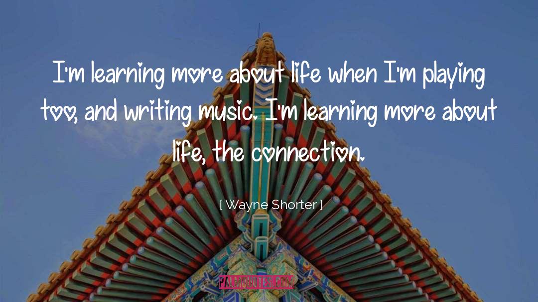 Writing Music quotes by Wayne Shorter