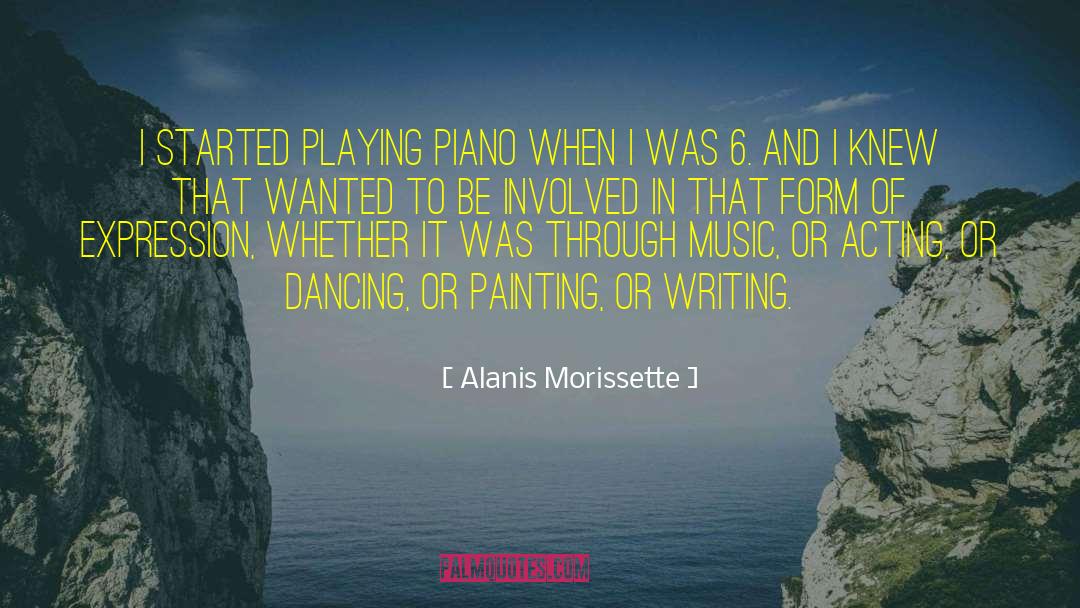 Writing Music quotes by Alanis Morissette