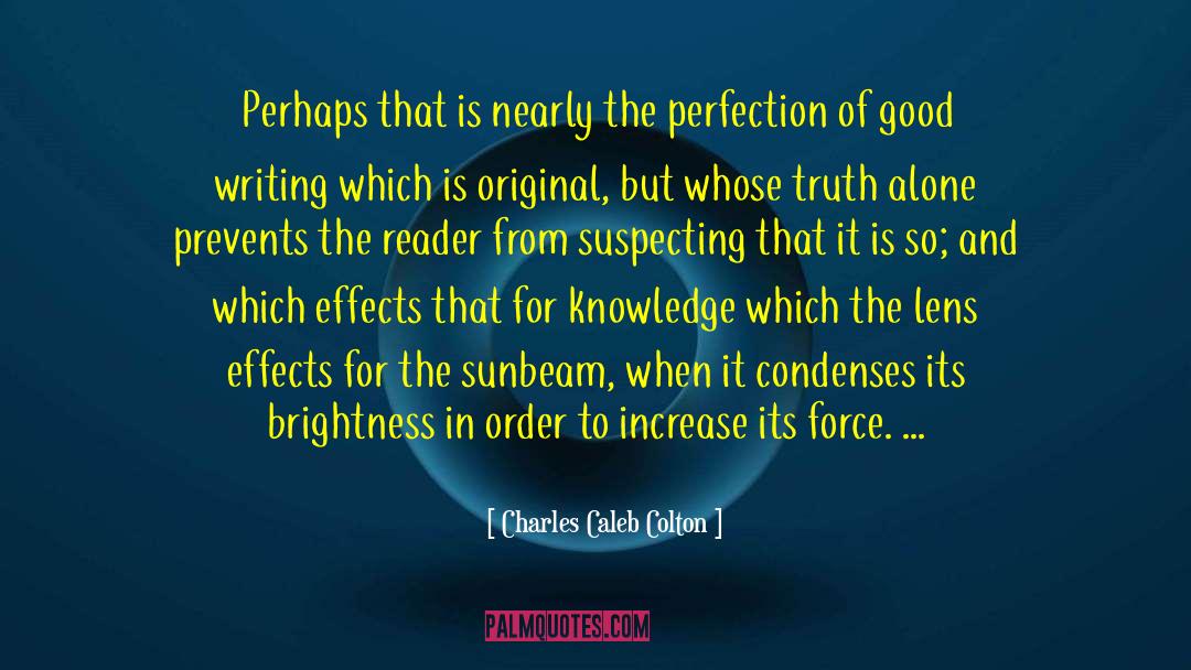 Writing Myths quotes by Charles Caleb Colton