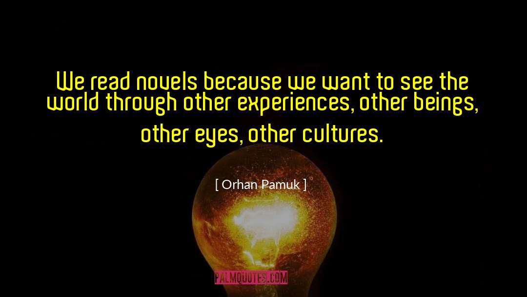 Writing Novels quotes by Orhan Pamuk
