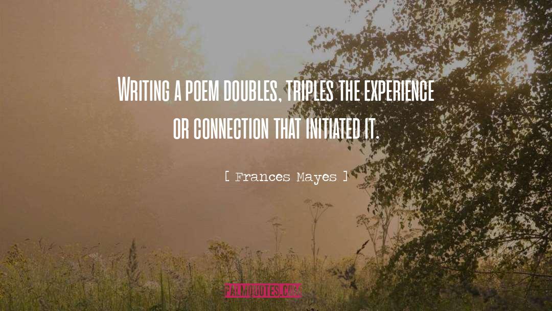 Writing Platform quotes by Frances Mayes