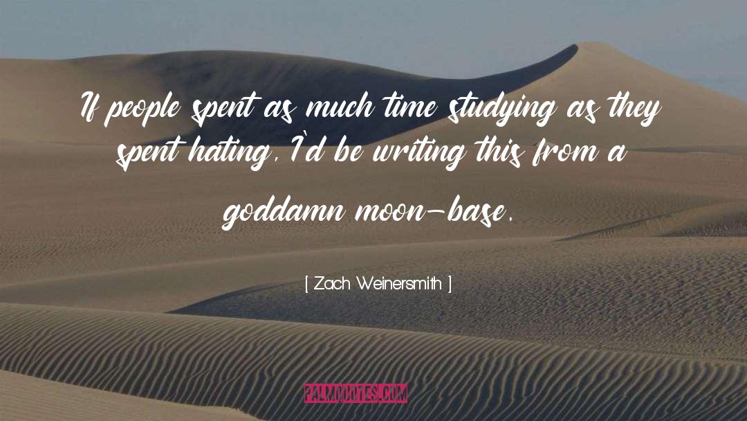 Writing Poems quotes by Zach Weinersmith