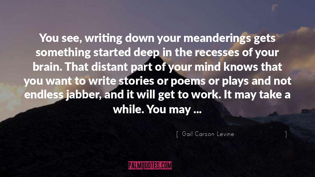Writing Pro quotes by Gail Carson Levine