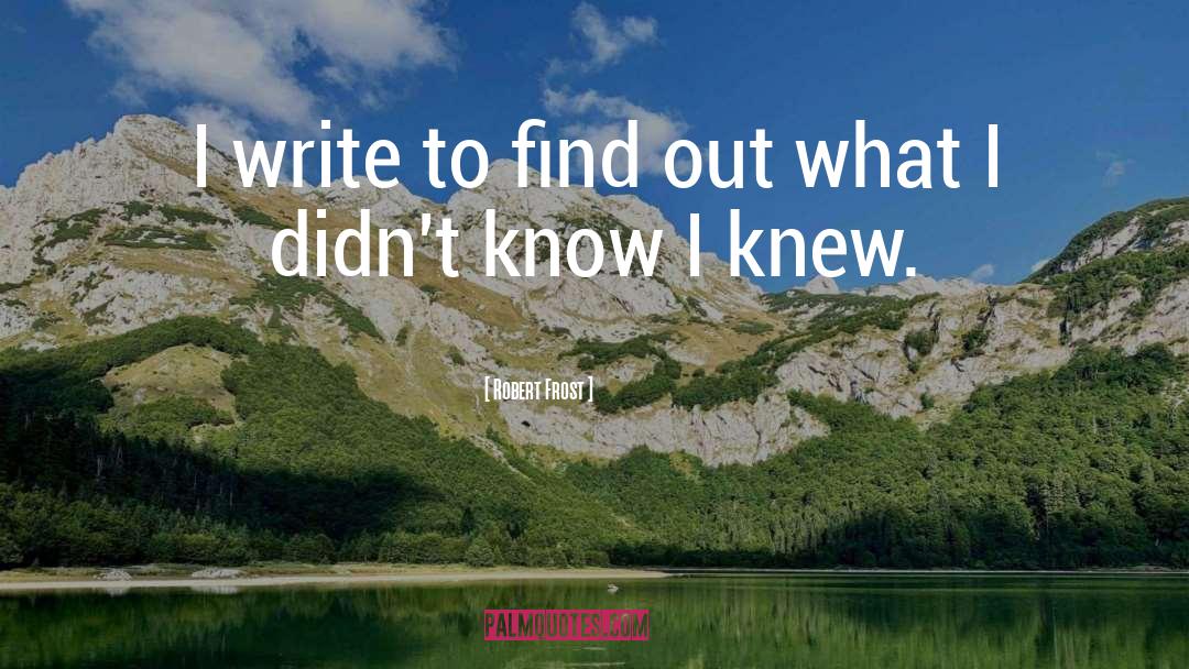 Writing Pro quotes by Robert Frost