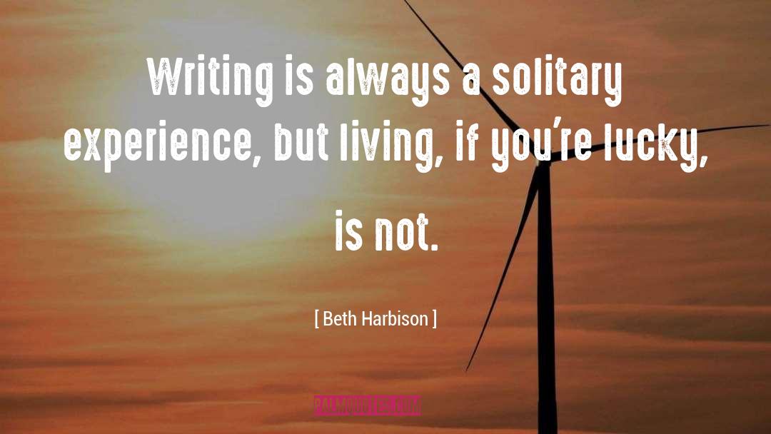 Writing Punk quotes by Beth Harbison