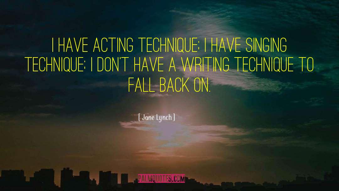 Writing Punk quotes by Jane Lynch