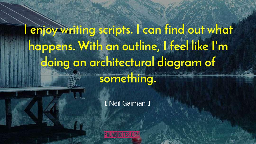 Writing Scripts quotes by Neil Gaiman