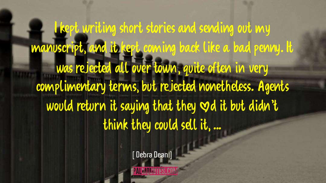 Writing Short quotes by Debra Dean