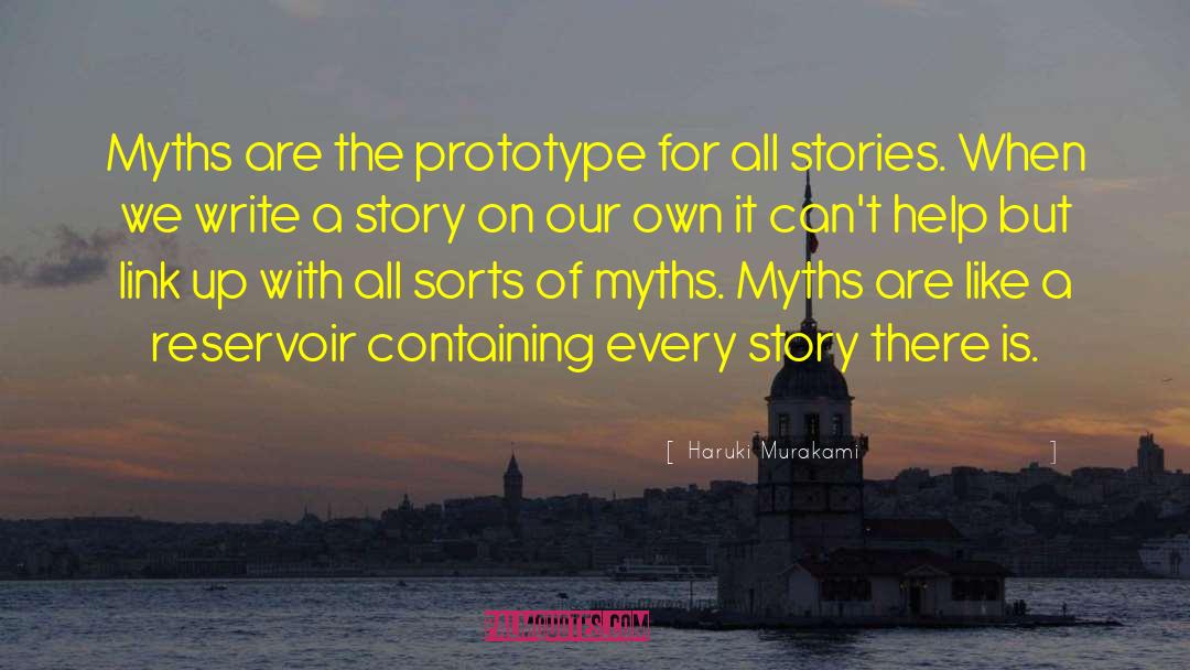 Writing Stories quotes by Haruki Murakami