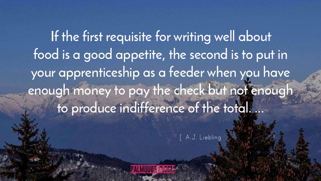 Writing Well quotes by A.J. Liebling
