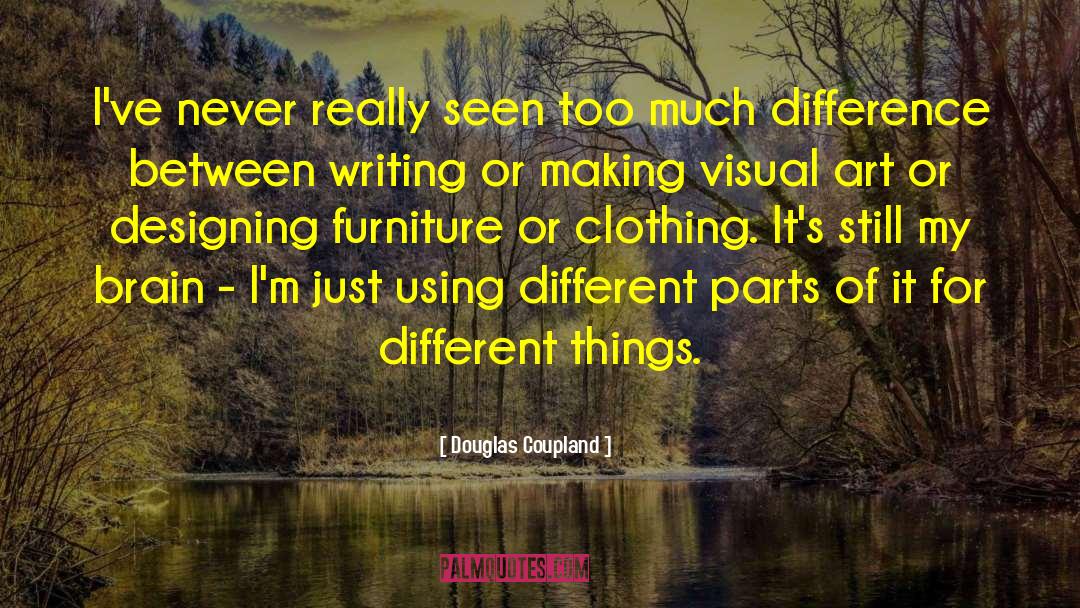 Writing Whisper quotes by Douglas Coupland