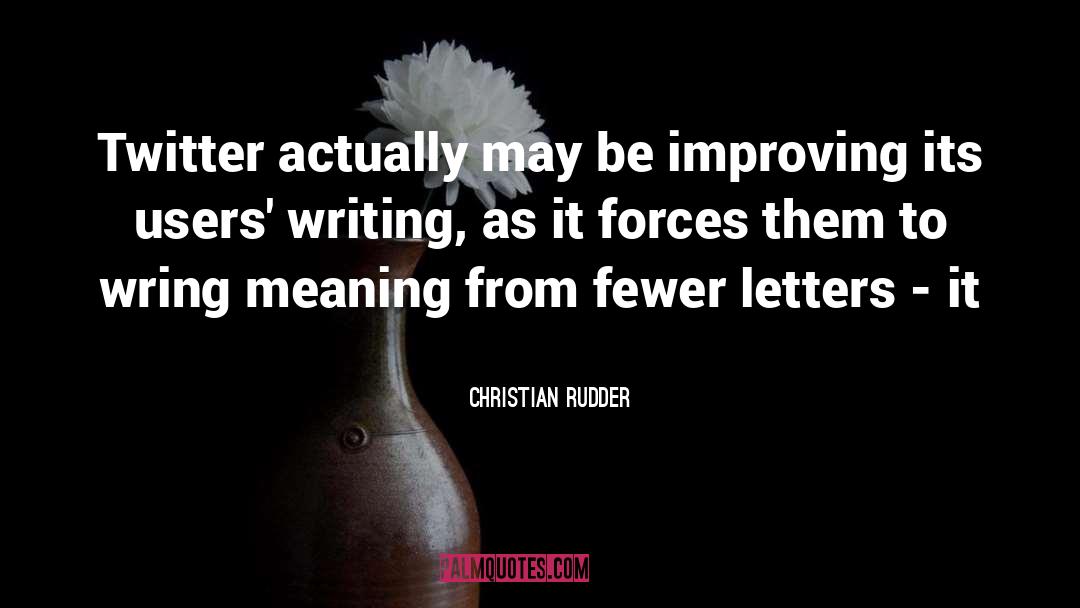 Writing Whisper quotes by Christian Rudder