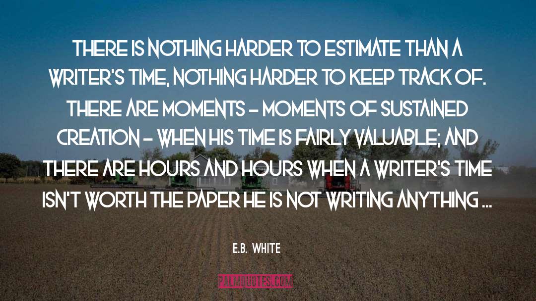 Writing Workshops quotes by E.B. White