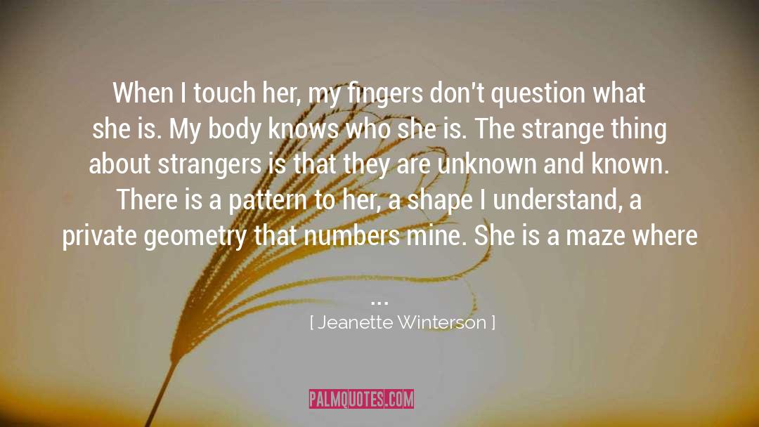 Written Body Winterson quotes by Jeanette Winterson