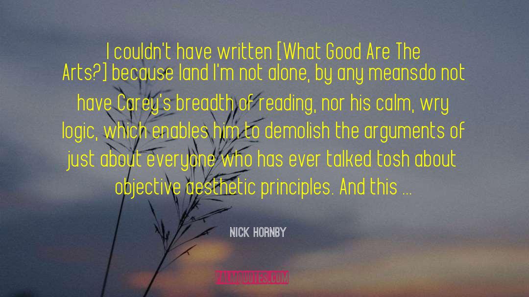 Written Goals quotes by Nick Hornby