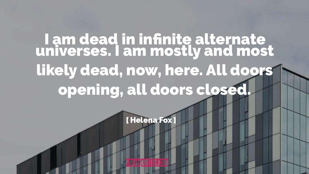 Wrong Doors quotes by Helena Fox