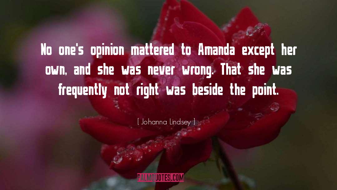 Wrong Identity quotes by Johanna Lindsey