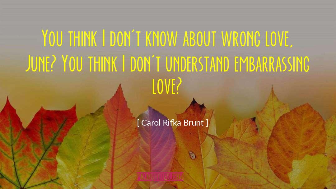 Wrong Love quotes by Carol Rifka Brunt