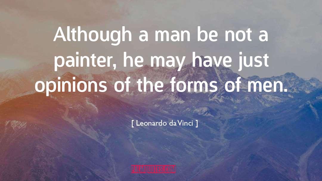 Wrong Man quotes by Leonardo Da Vinci