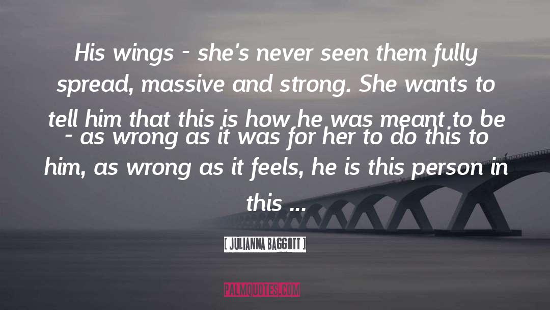 Wrong quotes by Julianna Baggott