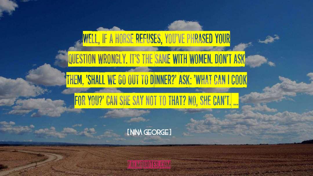 Wrongly quotes by Nina George