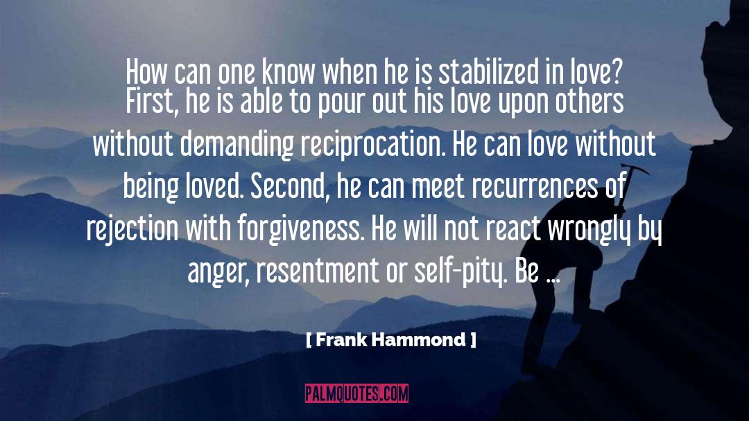 Wrongly quotes by Frank Hammond