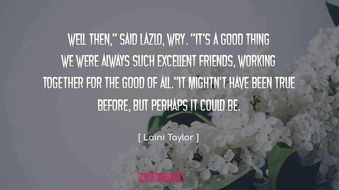 Wry quotes by Laini Taylor