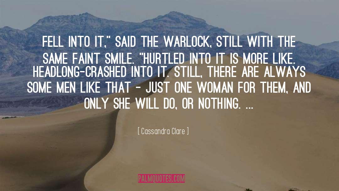 Wry Smile quotes by Cassandra Clare