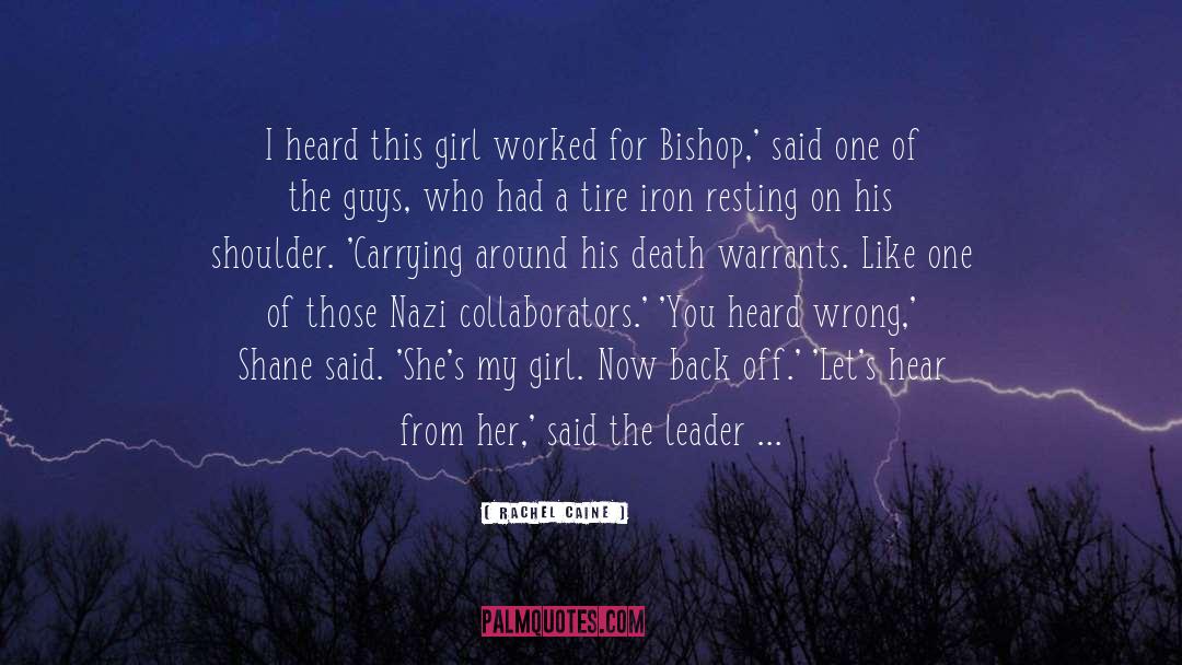 Wulfstan Bishop quotes by Rachel Caine