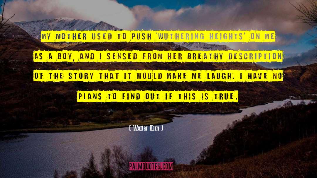 Wuthering Heights Chapter 14 quotes by Walter Kirn
