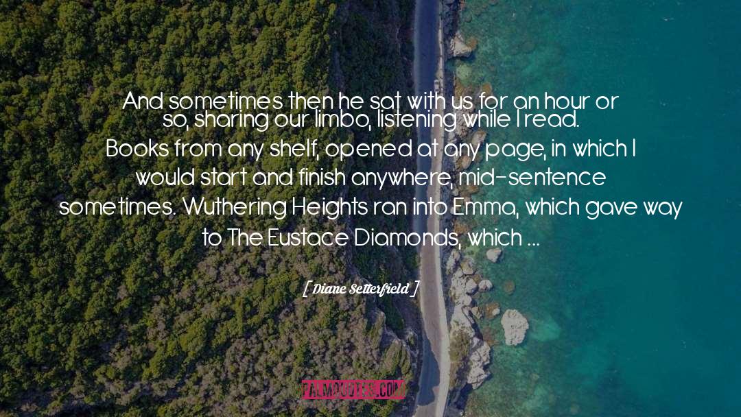 Wuthering Heights quotes by Diane Setterfield