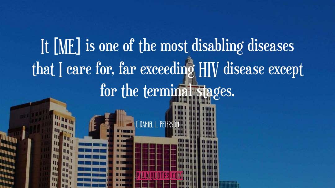 Ww1 Diseases quotes by Daniel L. Peterson