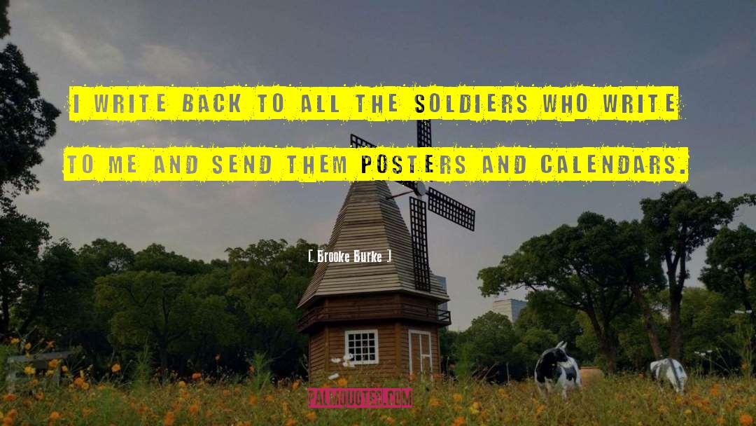 Ww1 Soldiers quotes by Brooke Burke