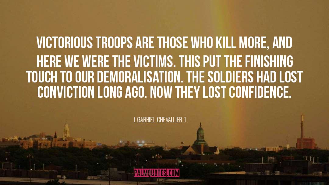 Wwi quotes by Gabriel Chevallier