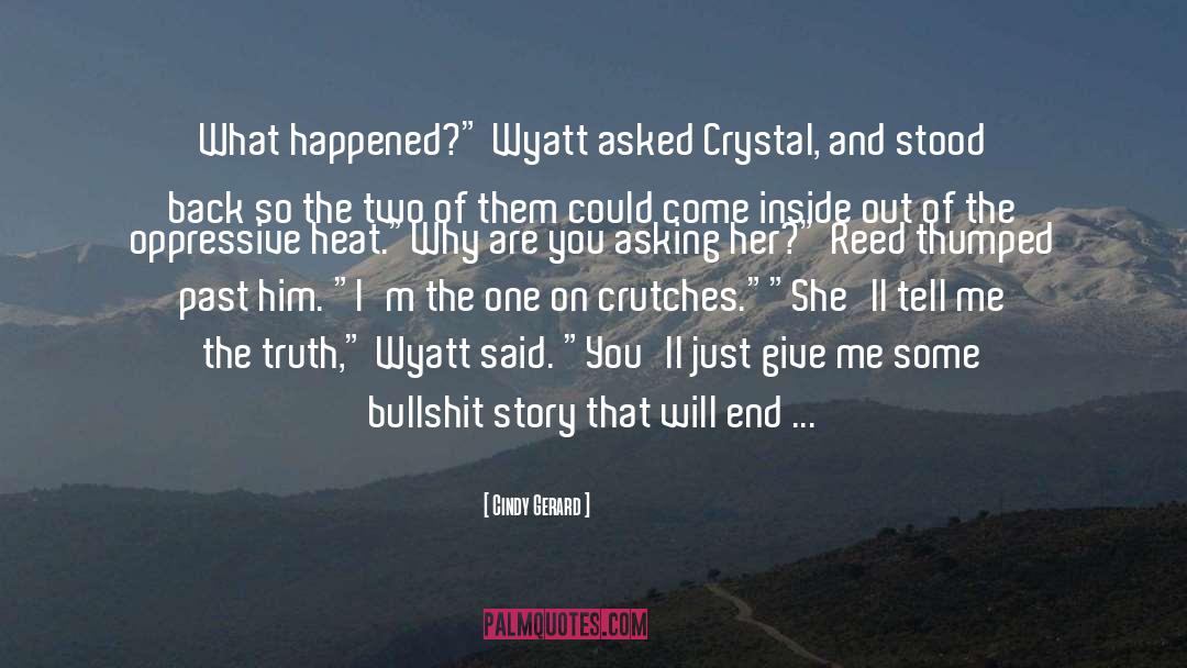 Wyatt Enslow quotes by Cindy Gerard