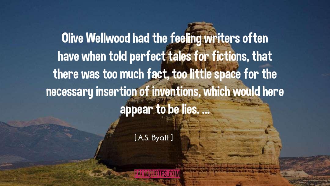 Wylder Tales quotes by A.S. Byatt