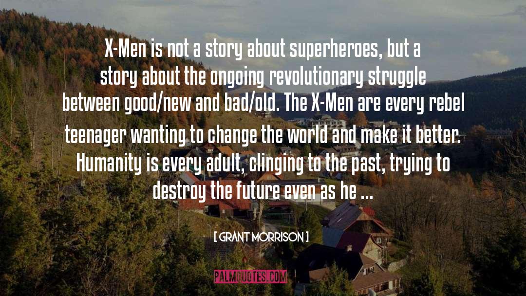 X Men quotes by Grant Morrison