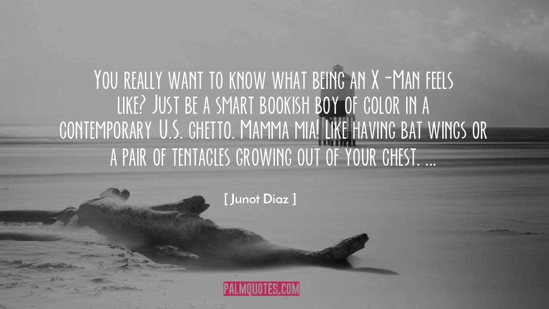 X Men quotes by Junot Diaz