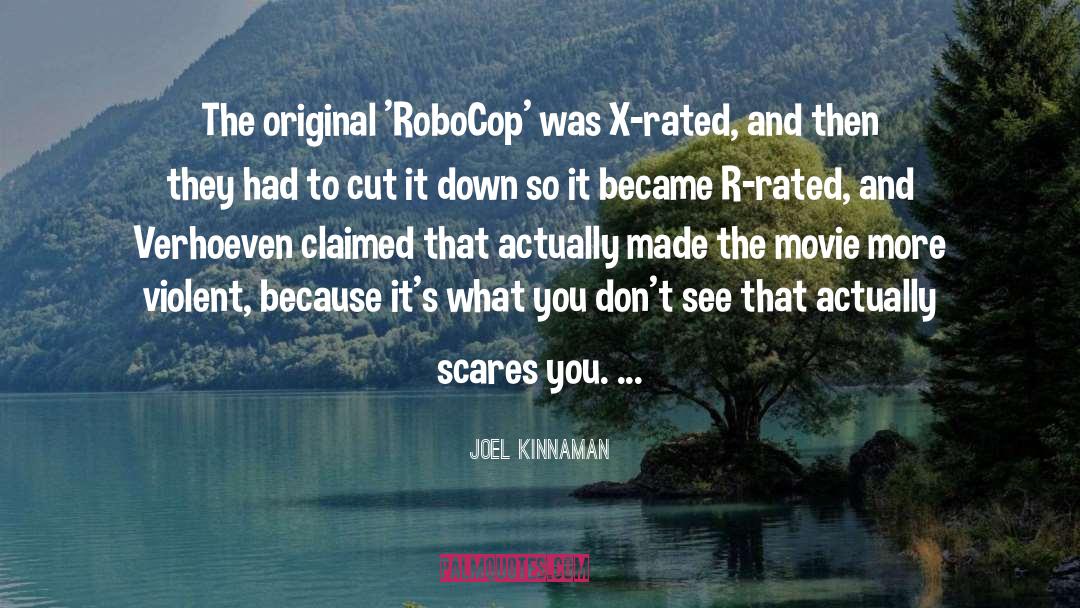 X Rated quotes by Joel Kinnaman